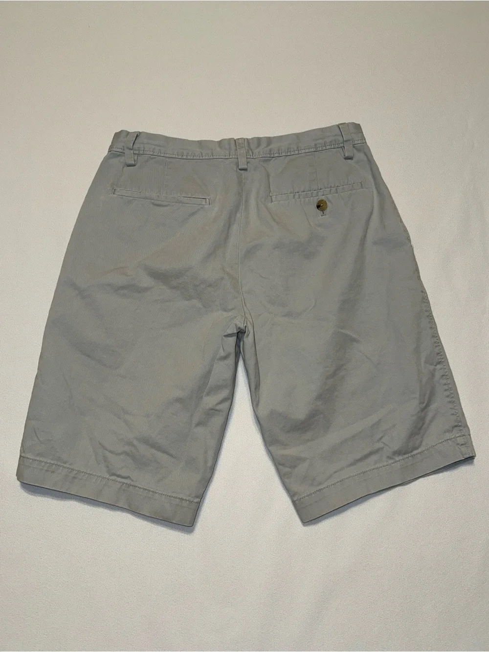 Banana Republic Men’s Emerson Short Light Blue Size 29 Flat Front Chino Shorts